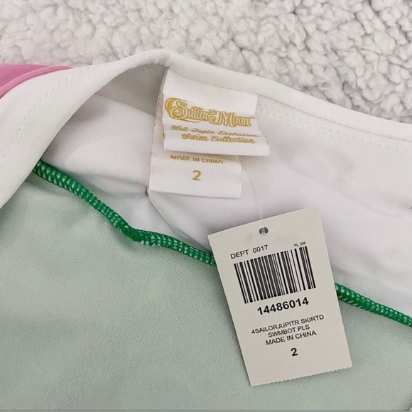 Sailor Moon Sailor Jupiter Cosplay Skirted Swim Bottoms Plus Size 2 Anime Kawaii - Picture 6 of 10